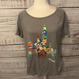 Gray Disneyland Pixar Fest shirt size medium